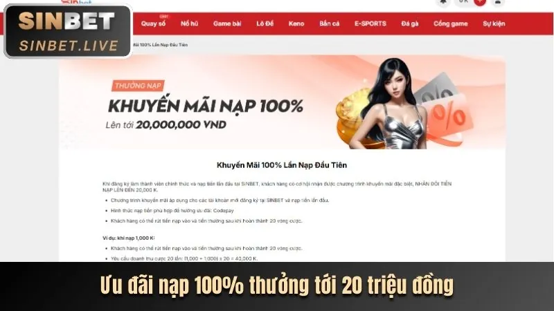 Ưu Đãi Chào Mừng CWIN09